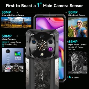 Смартфон Ulefone Armor 28 Ultra 16/1TB Epic Black (6975326668248)