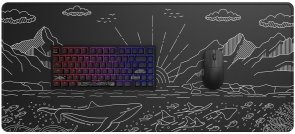 Килимок, Dark Project DPMP Nostra XL 900х400x4мм, Black ( Gaming )