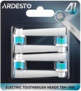 Фото: Насадка для зубної щітки Ardesto TBH-I4W 4pcs № 7 | KTC