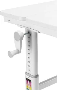 Фото: Стіл комп’ютерний 2E CE301K Mechanic White (2E-CE301K-MECHANIC) № 6 | KTC