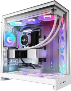 Фото: Корпус NZXT H9 Flow RGB White with window (CM-H92FW-R1) № 5 | KTC