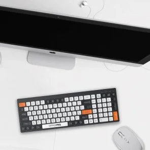 Фото: Клавіатура OfficePro SK985BO WL/BT Black/White № 9 | KTC