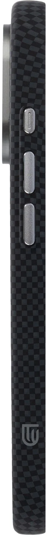 Фото: Чохол ArmorStandart for Apple iPhone 17 - LikeCarbon2 MagCase Kevlar Black (ARM88379) № 6 | KTC