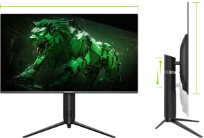 Фото: Монітор Gamemax GMX32UCDM Black - 31.5" QD-OLED / 3840×2160 / 240 Гц / AMD FreeSync, Nvidia G-Sync / HAS № 7 | KTC