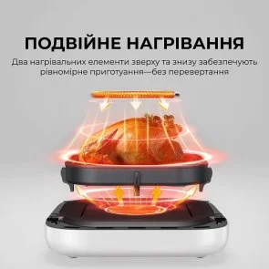 Фото: Мультипіч Mova AeroChef FD10s Pro White (VFF12A-WH-S) № 6 | KTC
