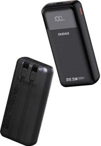 Батарея універсальна Dudao K15 Pro 20000mAh 22.5W Black (6977196682430)