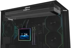 Фото: Система рідинного охолодження Lian-Li HydroShift II LCD-S 360 Fanless Black (G89.GHS2LCDS36NB.00) № 4 | KTC