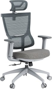 Крісло OfficePro Elegant OC600 Gray/Dark Gray (OC600-G-DG-DG)