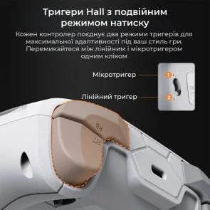 Фото: Геймпад Ajazz GP100 White (GP100-W) № 9 | KTC
