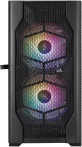 Фото: Корпус 1stPlayer D4-M-BK-2F1P-1F1 Black with window № 3 | KTC