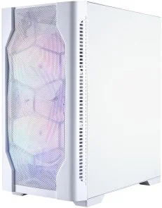 Фото: Корпус 1stPlayer D4-M-WH-2F1P-W-1F1-W White with window № 2 | KTC