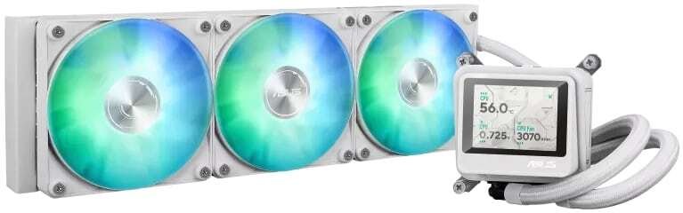 Система рідинного охолодження ASUS Max Gaming LC 360 ARGB LCD White (90RC01G2-B0EAY0)