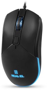 Мишка, REAL-EL RM-515 USB, Black