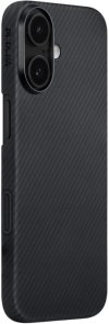 Чохол Pitaka for Apple iPhone 17 - Ultra-Slim Twill Black/Grey (KI1701)