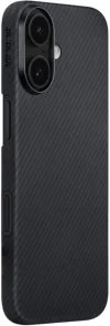 Фото: Чохол Pitaka for Apple iPhone 17 - Ultra-Slim Twill Black/Grey (KI1701) № 2 | KTC