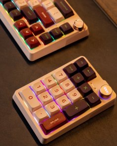 Клавіатура KZZI K20 Reappear Switch WL/BT/USB Nezuko Purple (6935280823114)