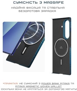 Чохол-накладка Pitaka для Samsung Fold 7 - Ultra-Slim Moonrise