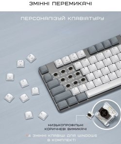 Клавіатура Satechi SM3 Slim Wireless Light (ST-KSM3LT-EN)