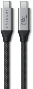 Кабель USB4 (Type-C/Type-C) 1.2м, Satechi Pro 240W, Space Gray