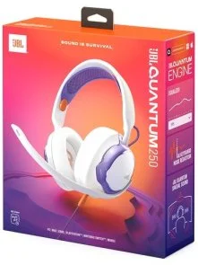 Фото: Гарнітура JBL Quantum 250 White (JBLQTUM250WHT) № 7 | KTC