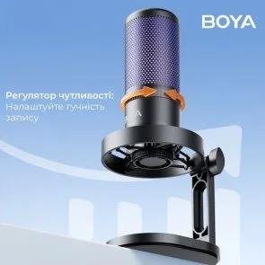 Фото: Мікрофон BOYA K3-02 RGB Black (BOYA K3-02) № 9 | KTC