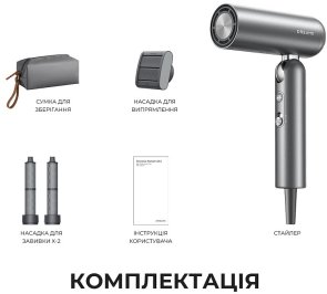 Фен Dreame Pocket Pro 3in1 Grey (AHD51PRO_G)