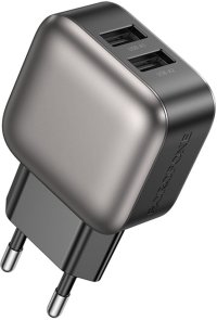 Зарядний пристрій BOROFONE BAS51A Absolute Black (6941991116100)