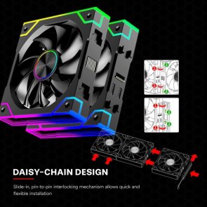 Кулер Xilence XPF360.ARGB 3in1 Black (XF072)