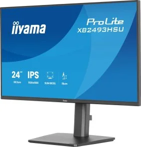 Фото: Монітор iiyama ProLite XB2493HSU-B1 Black - 23.8" IPS / 1920×1080 / 120 Гц / Pivot / HAS № 5 | KTC
