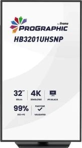 Фото: Монітор iiyama HB3201UHSNP-B1 - 31.5" IPS / 3840×2160 / 60 Гц / Pivot / HAS № 4 | KTC