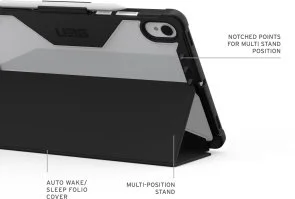 Фото: Чохол для планшета UAG for Samsung Tab S11 - Plyo LT Black/Ice (224458114043) № 8 | KTC