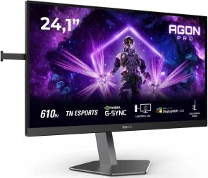 Фото: Монітор AOC AG246FK6 Black - 24.1" TN+Film / 1920×1080 / 610 Гц / Nvidia G-Sync Compatible, Adaptive Sync / Pivot / HAS № 3 | KTC