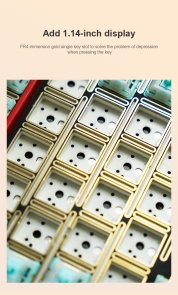 Клавіатура, Aula F108 Pro ENG/UKR WL/BT/USB, White