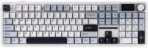 Фото: Клавіатура Aula F108 Pro WL/BT/USB White (6978080501318) № 3 | KTC