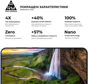 Захисне скло ArmorStandart Pro for Samsung S26 Plus - Black (ARM88714)