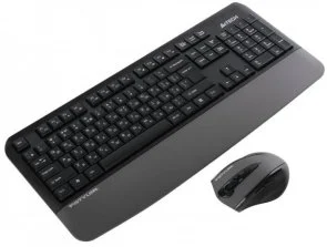Фото: Комплект клавіатура+миша A4tech FG2500S Plus Wireless Grey (FG2500S Plus Grey) № 5 | KTC