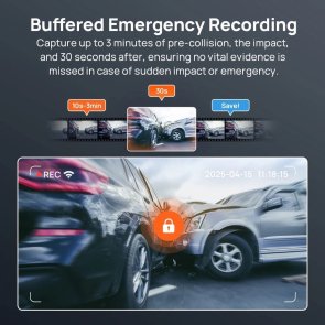 Відеореєстратор 70mai Dash Cam 4K A800SE-2 Set