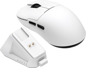 Миша Ajazz AJ159P MC WL/BT/USB White (AJ159P-MC-W)