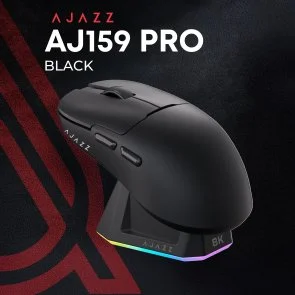 Фото: Миша Ajazz AJ159 Pro WL/BT/USB Black (AJ159-PRO-B) № 4 | KTC