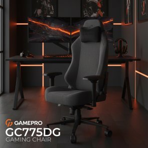 Крісло GamePro GC775DG Fabric Dark Gray
