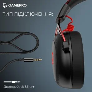Фото: Гарнітура GamePro Asgard Skald Origin Black/Red (HS850BR) № 10 | KTC