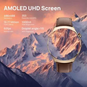 Фото: Смарт годинник Mibro Lite 3 Pro 45mm Rose Gold (XPAW019RG) № 8 | KTC