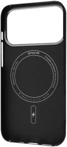 Фото: Чохол Proove for Apple iPhone 17 Pro - Carbon Slim with Magnetic Ring sunflare (PCCSIP17P058) № 2 | KTC