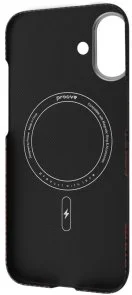 Фото: Чохол Proove for Apple iPhone 17 - Carbon Slim with Magnetic Ring starfield (PCCSIP170053) № 3 | KTC