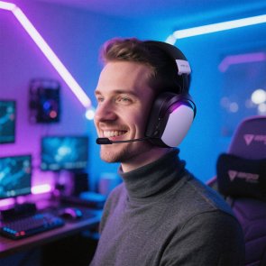 Гарнітура накладна Acefast H11 Bluetooth, White ( Gaming )