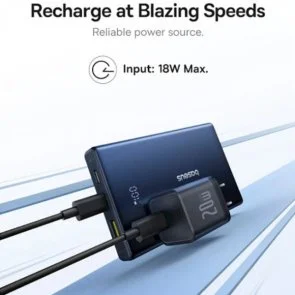 Батарея універсальна Baseus PicoGo 10000mAh 20W Black (P10076801123-00)