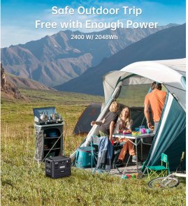 Зарядна станція Choetech BS008 2000W 2000Wh + Wifi+Bt (BS008-BQB)