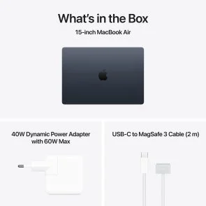 Фото: Ноутбук Apple MacBook Air 15.3 2026 M5 10GPU Midnight (MDVH4) № 9 | KTC