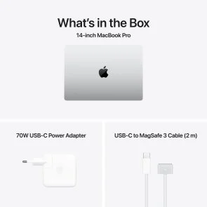 Фото: Ноутбук Apple MacBook Pro 14.2 2026 M5 Max 32GPU Silver (MGDQ4) № 9 | KTC