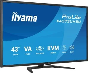 Фото: Монітор iiyama ProLite X4373UHSU-B2 Black - 42.5" VA / 3840×2160 / 60 Гц № 2 | KTC